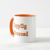 幸いにも離婚した マグカップ (正面左)