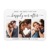 幸いにも3写真の後に日付を保存 マグネット (横)