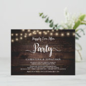 幸いにも、パーティーの後に、文字列の光の落ち込み 招待状 (スタンド正面)