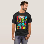 幸い100日学校先生学生100日 Tシャツ (正面フル)