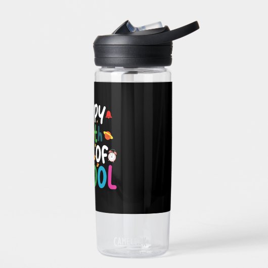 幸い100日目の学校先生生 ウォーターボトル (左面)