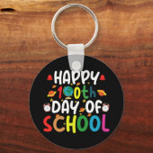 幸い100日目の学校先生生 キーホルダー (正面)