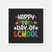 幸い100日目の学校先生生 スタンダードカクテルナプキン (正面)