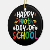 幸い100日目の学校先生生 セラミックオーナメント (左)
