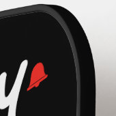 幸い100日目の学校先生生 ピックルボールラケット (左詳細)