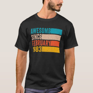 幸い39誕生日39素晴らし歳Febr Tシャツ