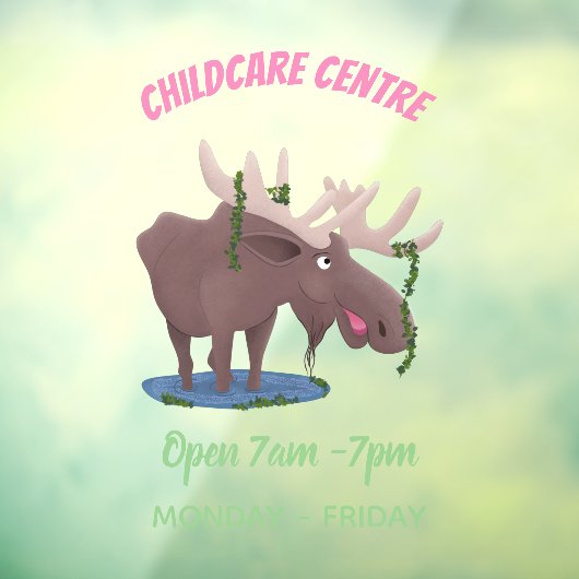 幸おもしろいせなムース漫画イラストレーション ウィンドウサイン (シート3)