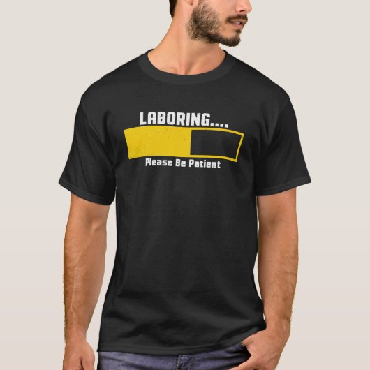 幸おもしろいせな労働日労働組合労働者の労働者プルラブ Tシャツ (正面)