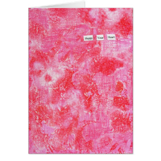 幸せあなたのハートカード