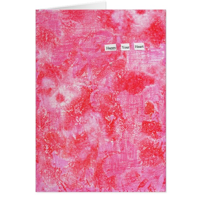 幸せあなたのハートカード (正面)