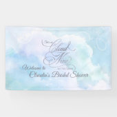 幸せいっぱいの花嫁のシャワーパーティー 横断幕 (横)