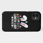幸せいっぱい給食のおばさん学校イースターバニーエッグ Case-Mate iPhoneケース (裏面(横))