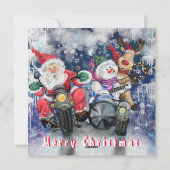 幸せおもしろいな友達とのクリスマスカード シーズンカード (裏面)