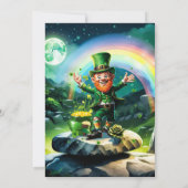 幸せおもしろいな売春婦 招待状 (裏面)