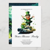 幸せおもしろいな売春婦 招待状 (正面/裏面)