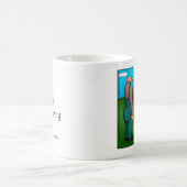 幸せおもしろいな感謝祭マグカップ"おいしい" コーヒーマグカップ (中央)