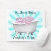 幸せお母さんカスタマイズ マウスパッド (マウス)