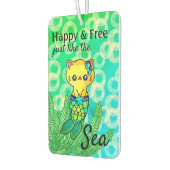 幸せかわいらしな人魚キャット海波バブル カーエアーフレッシュナー (左)