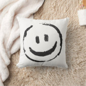 幸せか悲しい2つの気分の枕1 クッション (ブランケット)