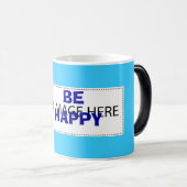 幸せがあって下さい-最も最高のな引用文は皆言うことができます モーフィングマグカップ (正面右)