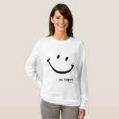 幸せがあって下さい Tシャツ (正面フル)