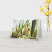 幸せがあなたのハートを満たす5月 – 誕生日カード カード (黄色い花)