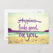 幸せが似合う ポストカード (正面/裏面)
