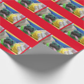 幸せが心配しないで下さい、あって下さい ラッピングペーパー (角)