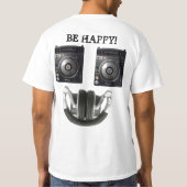 幸せが心配しないで下さい、あって下さい! Tシャツ (裏面)