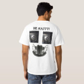 幸せが心配しないで下さい、あって下さい! Tシャツ (裏面フル)