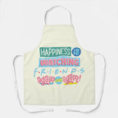幸せが見守るFRIENDS™ Again & Again エプロン (正面)