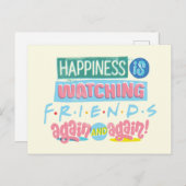 幸せが見守るFRIENDS™ Again & Again ポストカード (正面/裏面)
