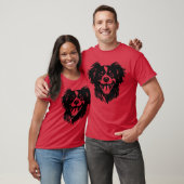 幸せすごいな犬 Tシャツ (ユニセックス)