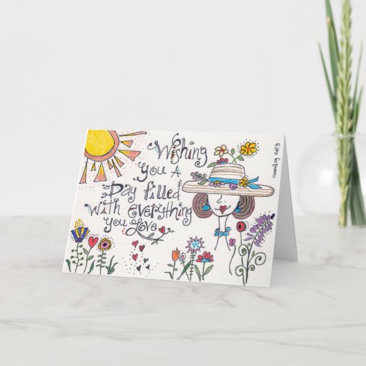 幸せすべて シーズンカード (正面)