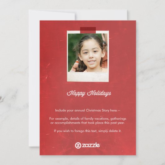 幸せすべて! :) 招待状 (裏面)