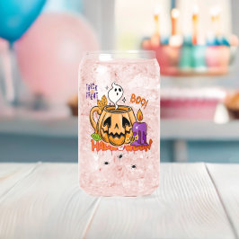 幸せそうに ガラス缶