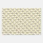 幸せだが、優しい祈3セットのラッピングを選ぶ ラッピングペーパーシート (正面2)