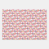 幸せだが、優しい祈3セットのラッピングを選ぶ ラッピングペーパーシート (正面)