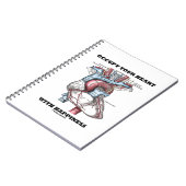 幸せであなたのハートを占める(解剖学的) ノートブック (左側)