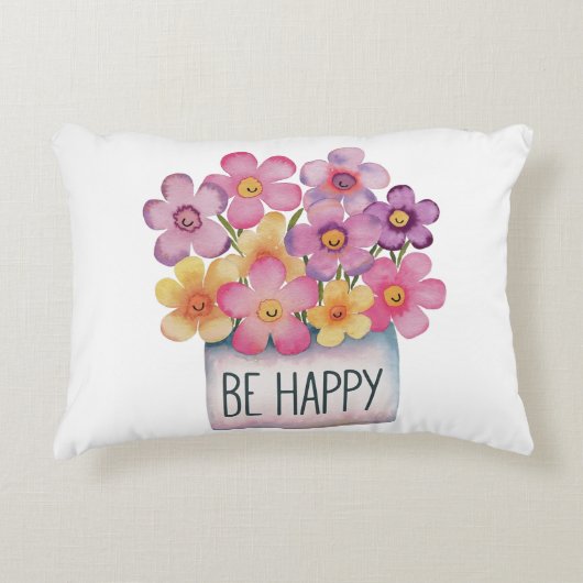 幸せである アクセントクッション (正面)