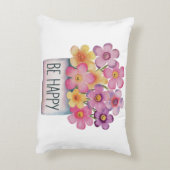 幸せである アクセントクッション (裏面(縦))