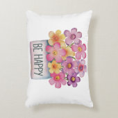 幸せである アクセントクッション (正面(垂直))