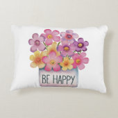 幸せである アクセントクッション (裏面)