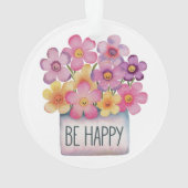 幸せである オーナメント (裏面)