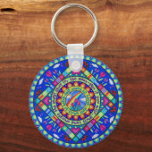 幸せである キーホルダー (正面)