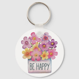 幸せである キーホルダー