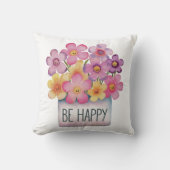 幸せである クッション (正面)