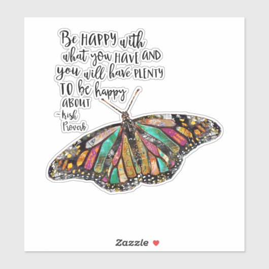 幸せである シール (シート)