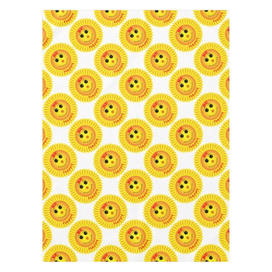 幸せである テーブルクロス (正面)