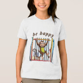 幸せである トライブレンドＴシャツ (正面)